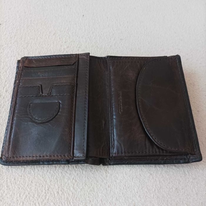 Skórzany portfel męski Fossil genuine classic