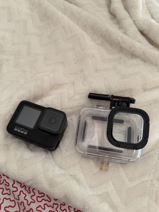 GoPro hero 9 com capa estanque