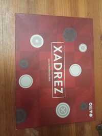 Jogo Xadrez em Madeira de Oliveira maciço - Vintage Ajuda • OLX