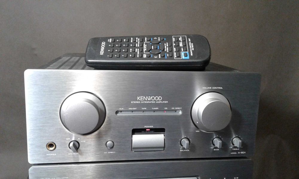 KENWOOD A-601,pilot,zestaw stereo