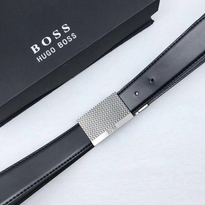 Мужской набор hugo boss ремень и кошелек ремінь та гаманець