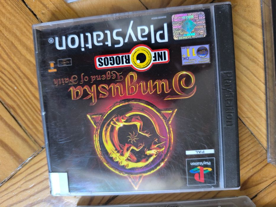 Jogo PS1 Tunguska - Legend Of Faith