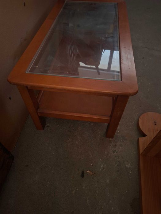 Mesa de centro em madeira