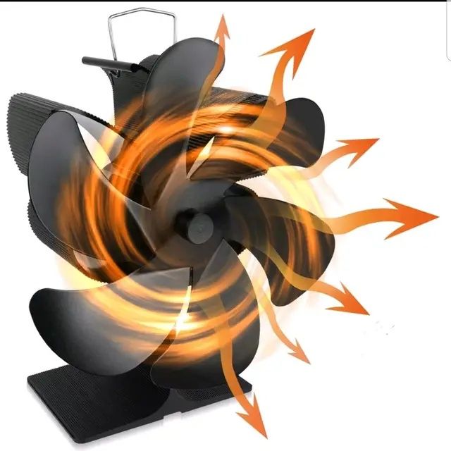 Вентилятор для каміна, буржуйки. Принцип Пельтьє