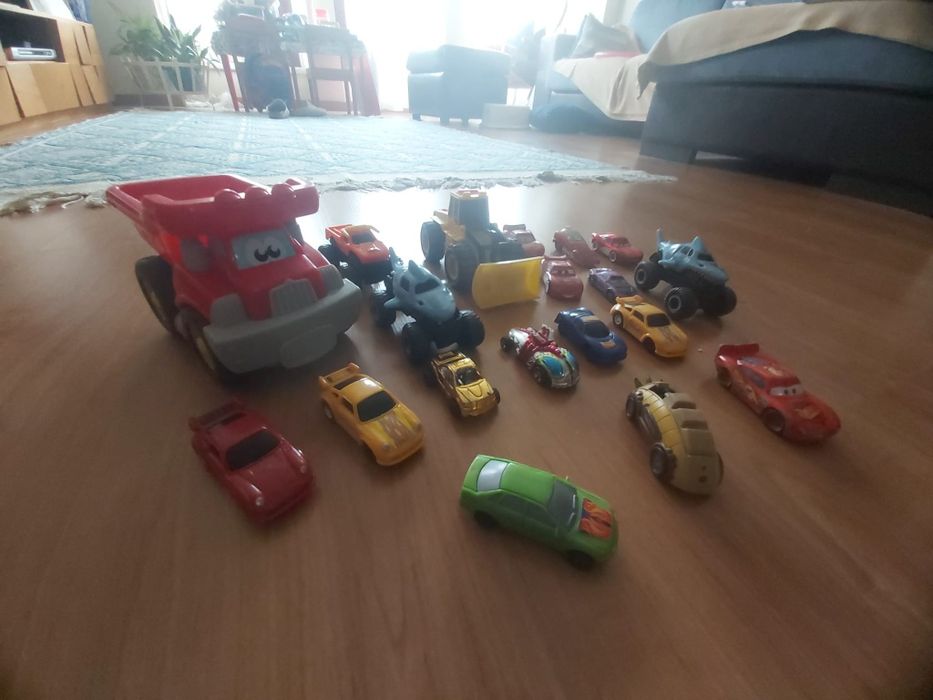 Tapete carrinhos / camião plastico para criança