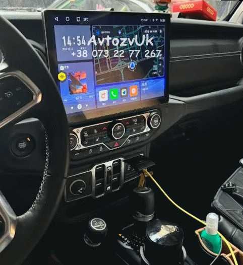 Магнітола WRANGLER Jeep Dodge DURANGO NITRO RAM 1500 Chrysler Андроїд