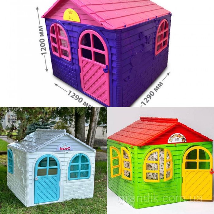 Домик детский Будинок пластиковий Дитячий будиночок Долони Львів