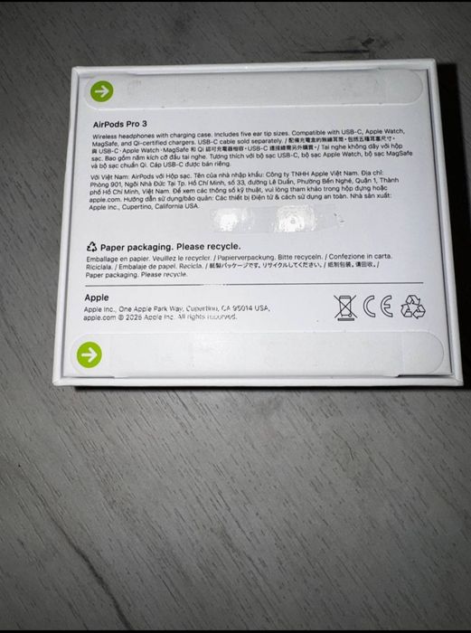 AirPods pro3 наушники оригинал.