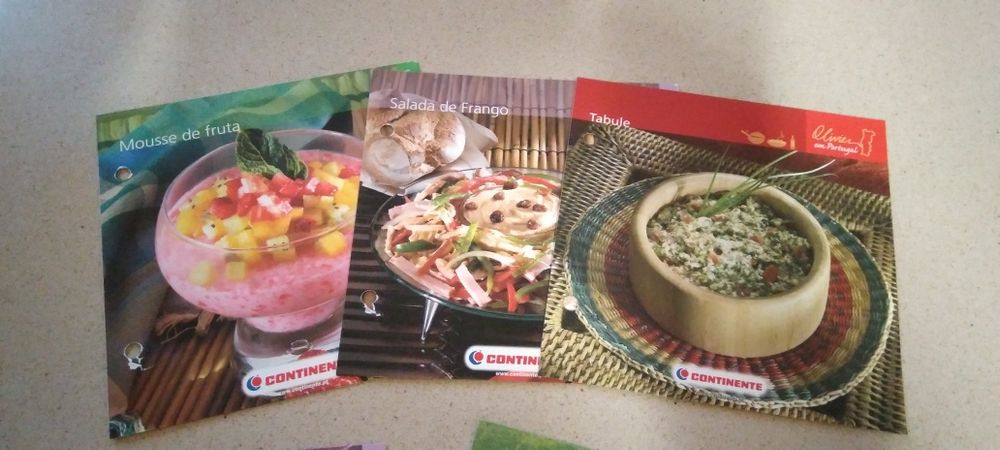 25 Receitas culinárias continente = 8€