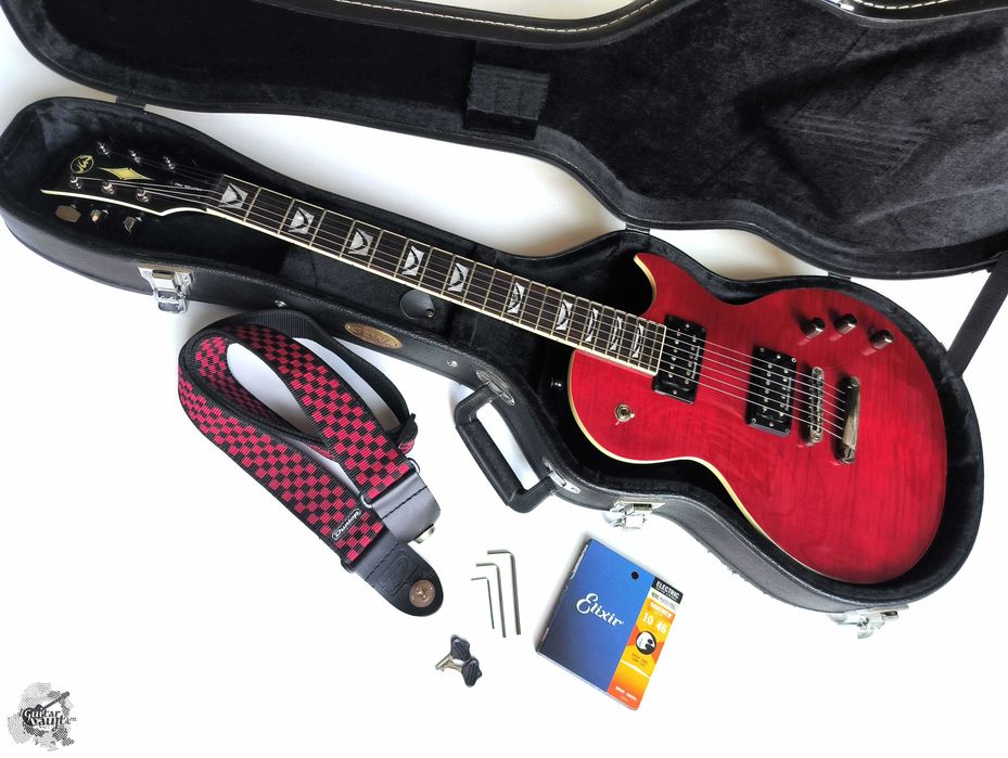 VGS Eruption Pro Les Paul '2012 Ravenblood w/case