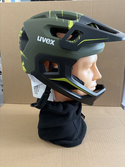 Kask rowerowy uvex fullface