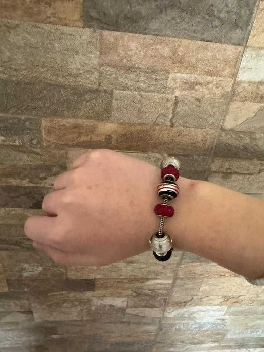 Bransoletka srebrna Beeds APART
