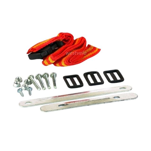 Дитяче велокрісло пластмасове на багажник