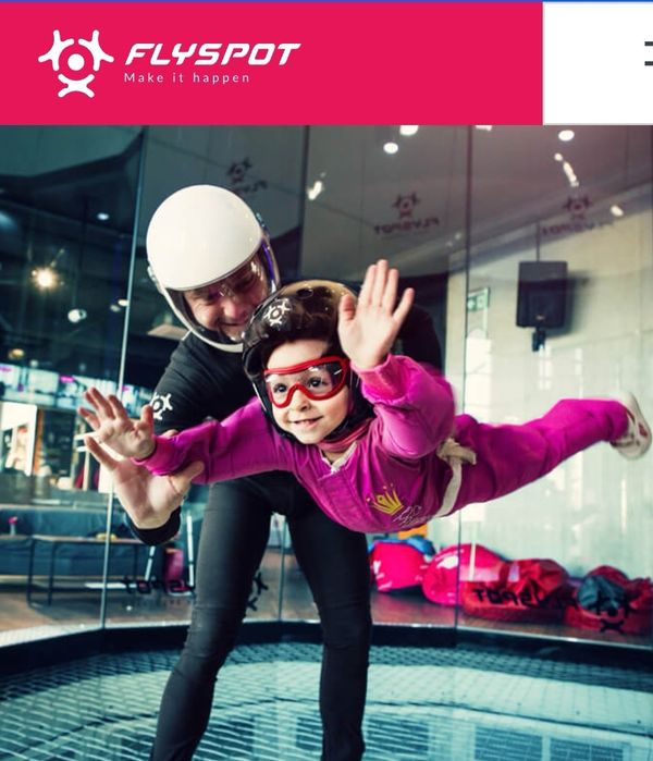 Voucher Flyspot 2 loty dla dziecka Warszawa