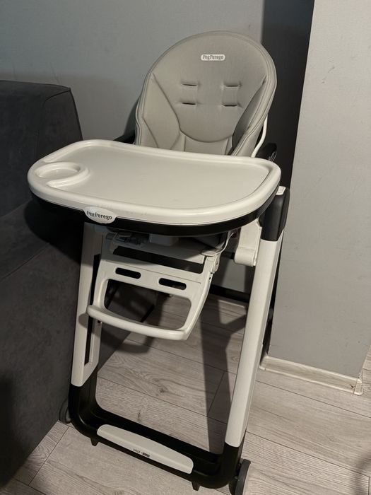 Стільчик для годування Peg-Perego Siesta Follow Me Ice (сірий)
