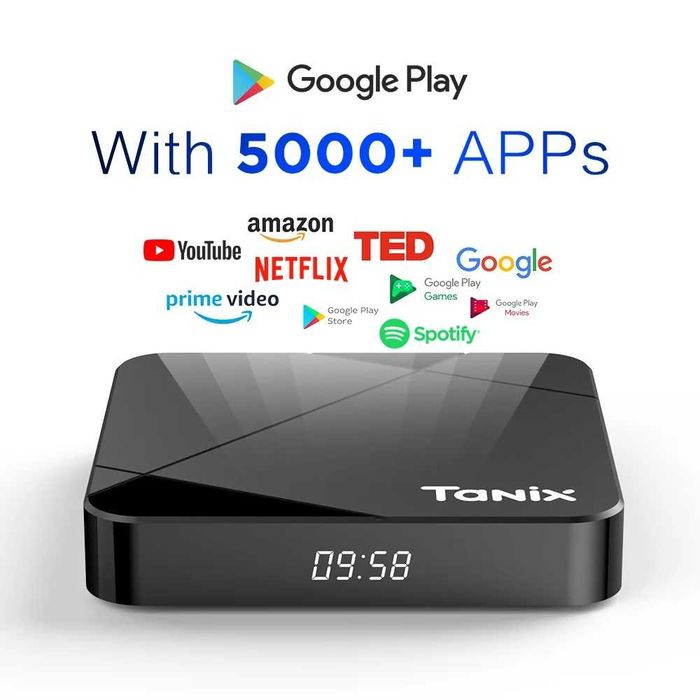 Смарт приставка Tanix TX5 Android 14.0 4/32Gb Amlogic S905Y5