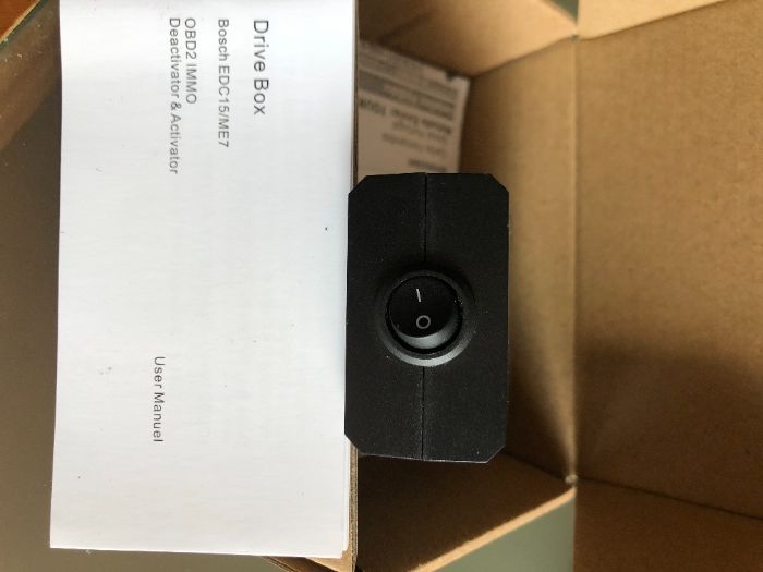 Vag drive box edc15/me7 obd2 immo ativador desactivator