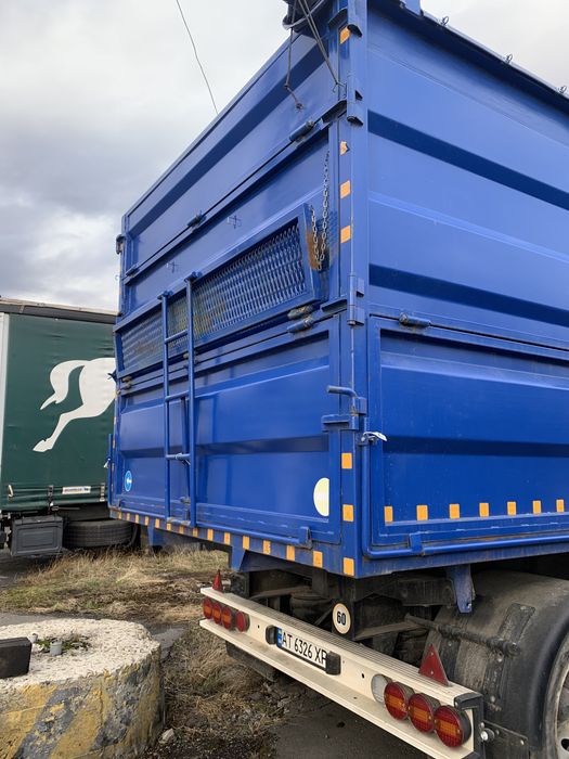 schmitz прицеп renderes зерновоз 50 кубов SCANIA DAF MAN IVECO