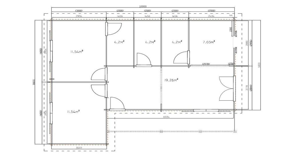 Casa de Madeira, Pré-fabricada T.3 74M2