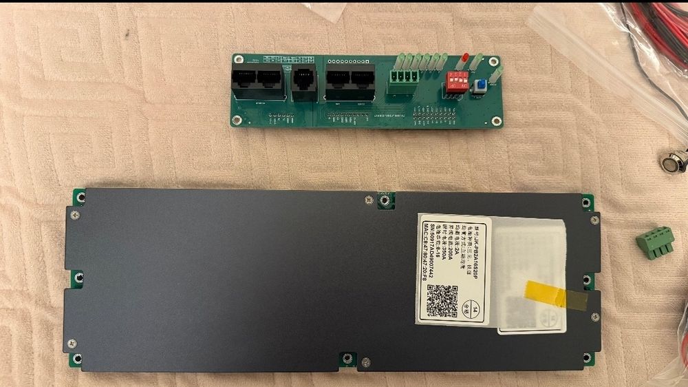 Инверторная БМС JK BMS V19 JK-PB2A16S20P + LCD 4.3  + кабель