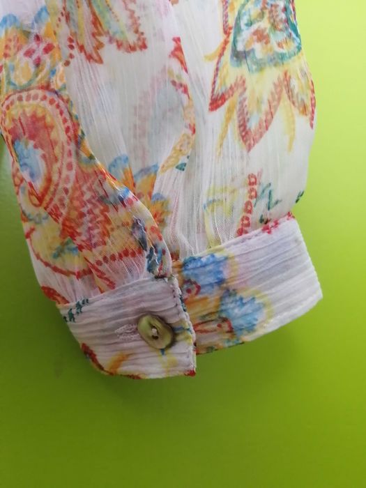Blusa em crepe, nova