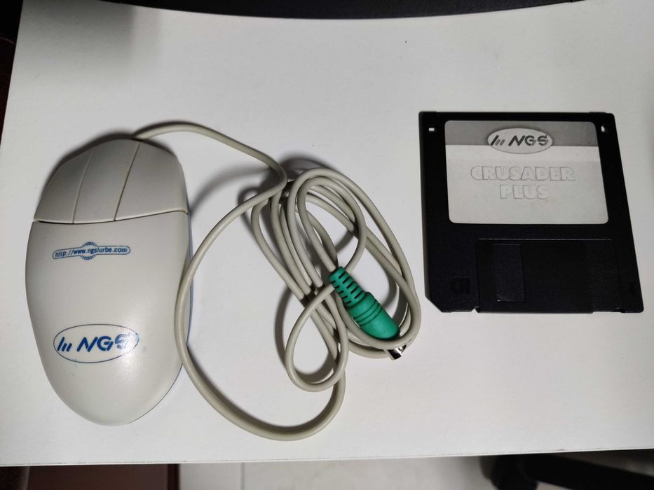 Rato clássico NGS Crusader Plus 400 dpi64738270455681122