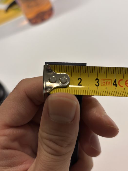 Pasek do zegarka Breitling Superocean 24mm granatowy