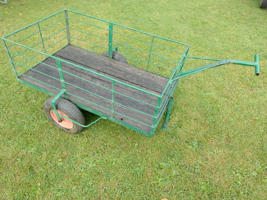 Wózek transportowy gospodarczy solidna konstrukcja