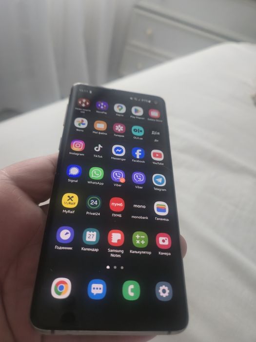 Samsung s10 самсунг с10 8/128 black чорний, ориг, 2сім