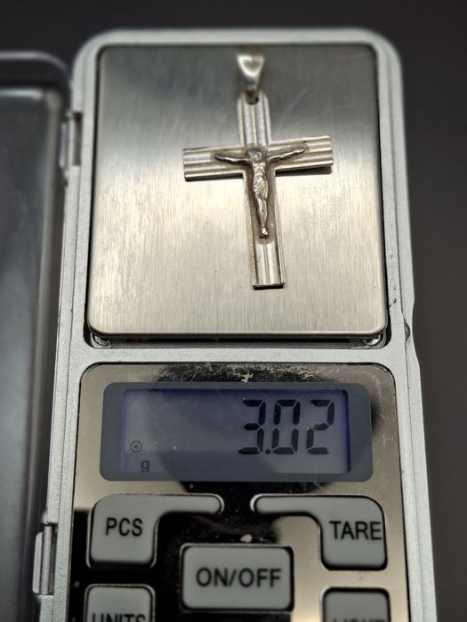 Krzyżyk srebro 925
