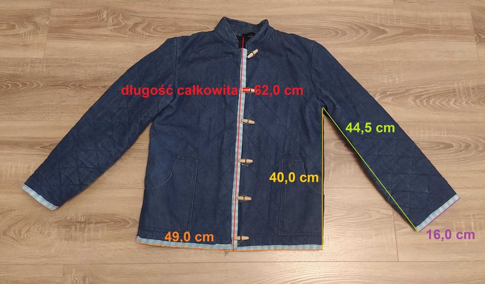 Kurtka damska – PIKOWANA – granatowa