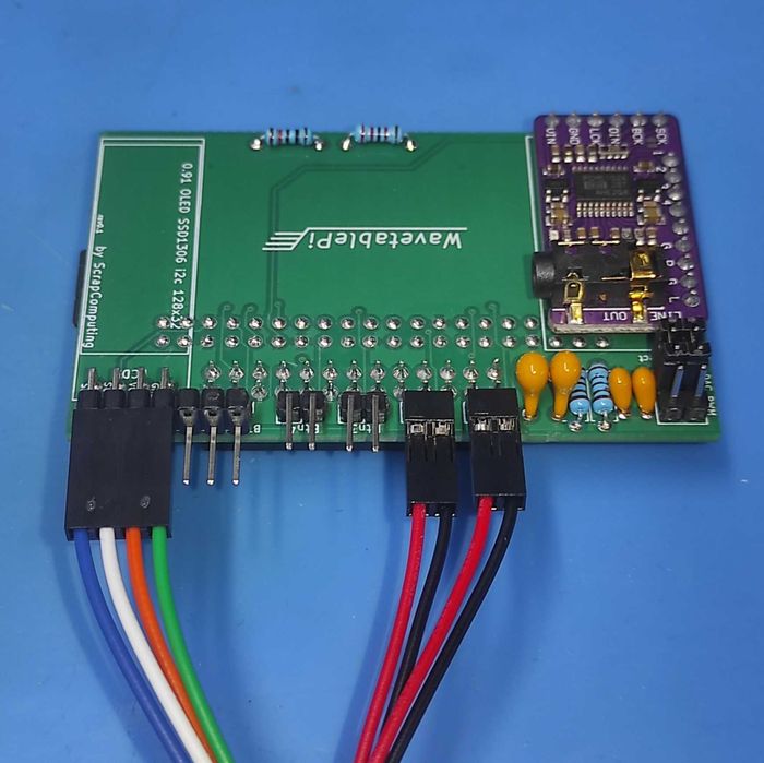 Placa Wavetable Pi MT32PI General MIDI Roland MT-32 com Painel Frontal