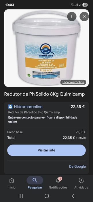 Redutor de PH quimicamp