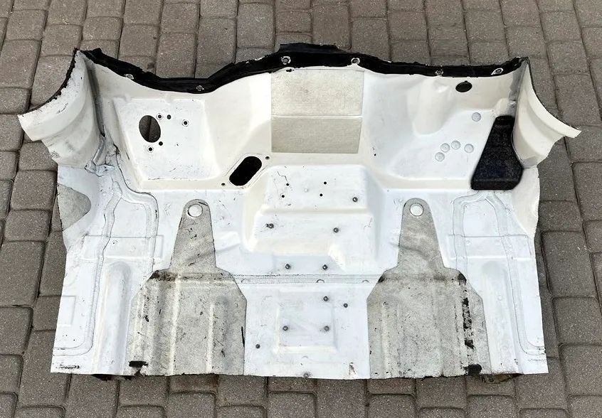 ŚCIANA GRODZIOWA SILNIKA KOMORA PODŁOGA KABINY ĆWIARTKA VW T5 LIFT T6 CARAVELLE DOKA MULTIVAN TRANSPORTER EU