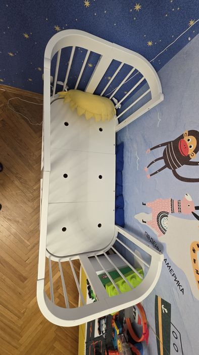 Дитяче ліжечко-трансформер Piccolino Sweet Dreams