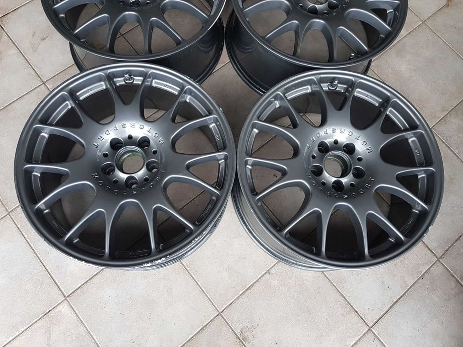 Felgi aluminiowe BBS CH009 8,5x19 et35 5x112 VW Audi Merced Uszkodzone