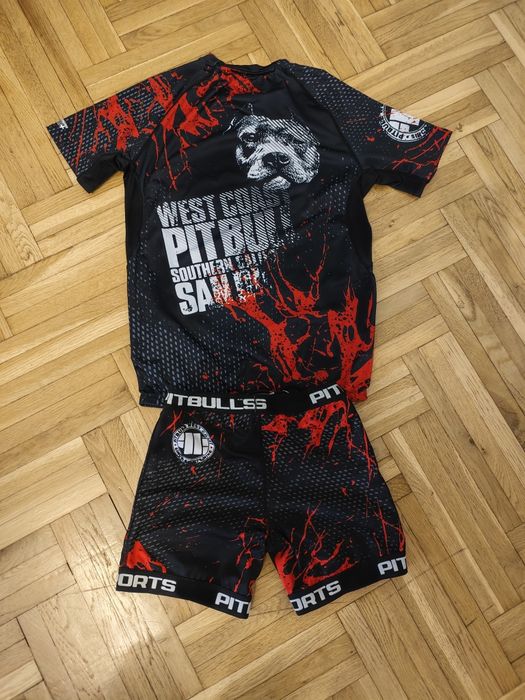 Komplet do bjj, mma Pitbull r.M