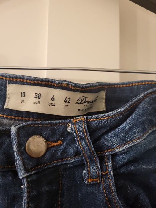 Spodnie 38 primark damskie jeans dzinsy spodnie z dziurami
