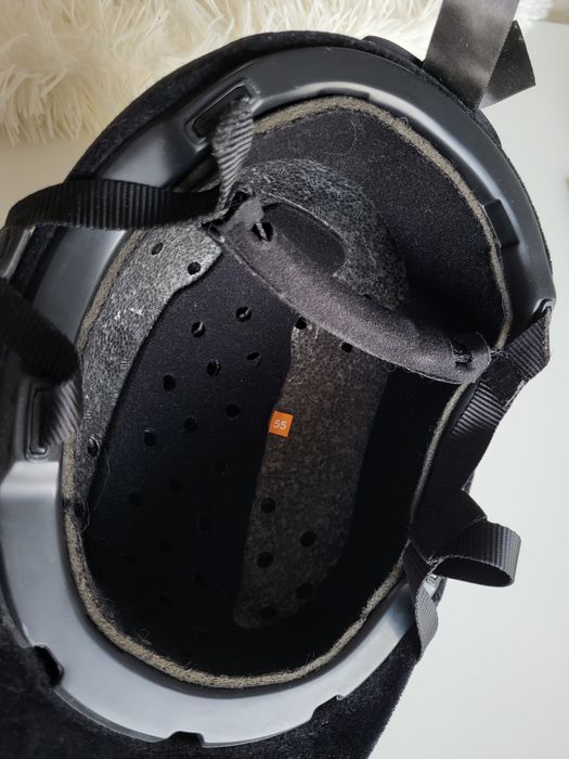 Kask jeździecki Fouganza aksamit M/55
