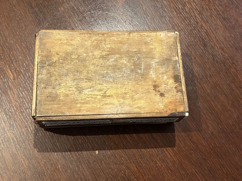 Szkatułka drewniana