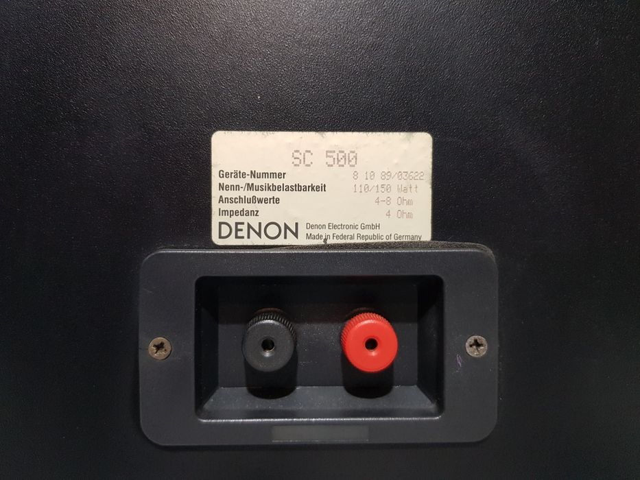 110ВтПолична акустика/полочная Denon SC-500 б/у з Німеччини