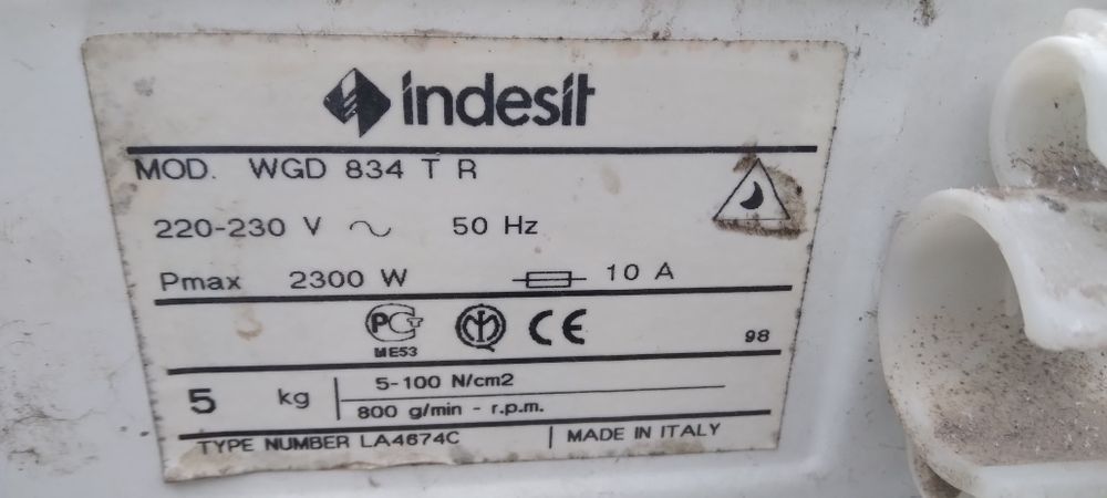 Запчасти для стиральной машинки Индезит indesit