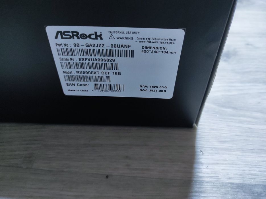 ‼️Идеал. ASRock Radeon RX 6900 XT OC Formula 16GB. Как новая ‼️