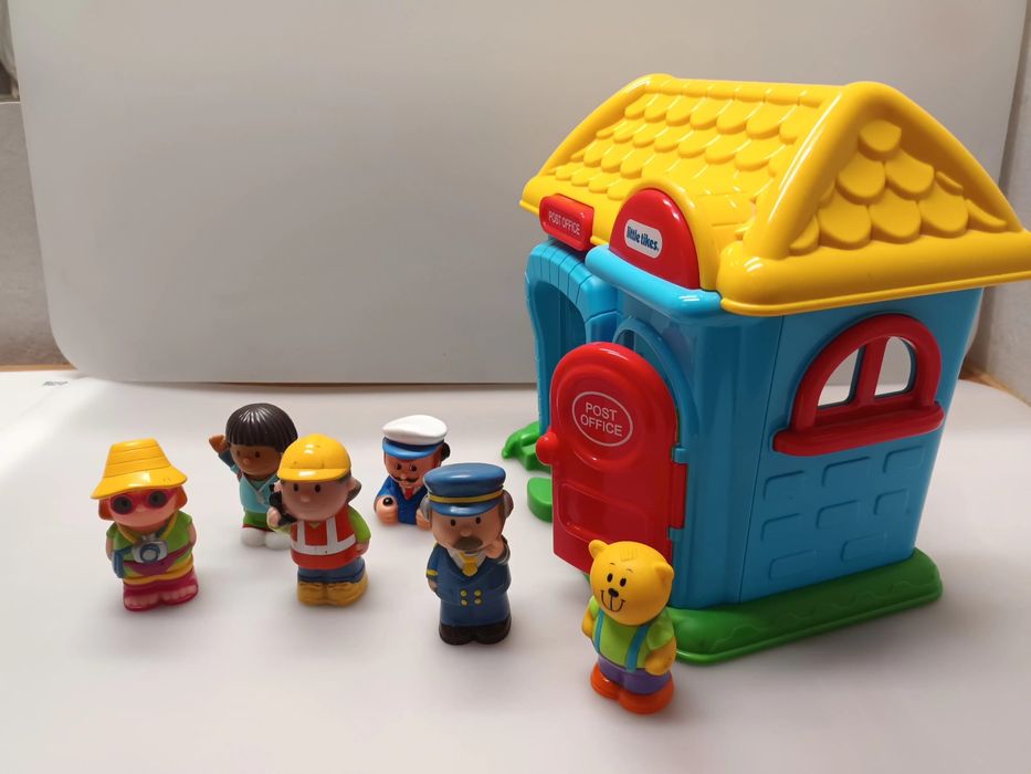 Little tikes zabawka poczta domek + ludziki people figurki  dumel elc