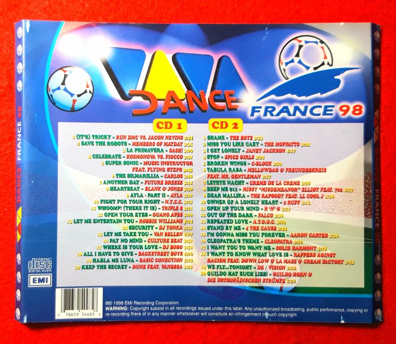 Viva Dance France 98 (2xCD, 1998)