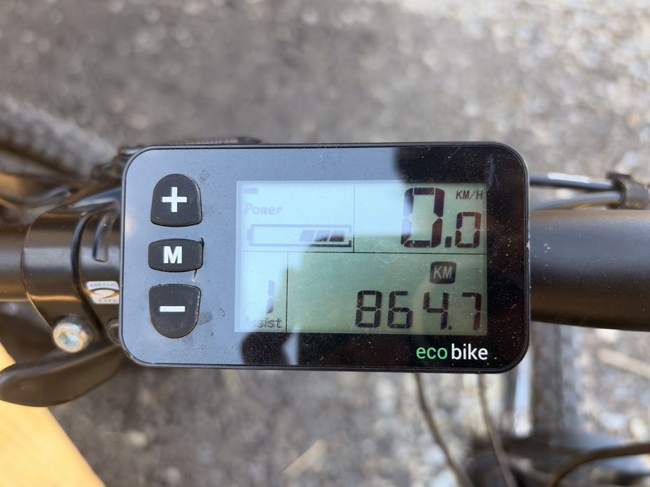 Ecobike S5 – Mocny rower elektryczny MTB | 864 km | Gotowy na sezon