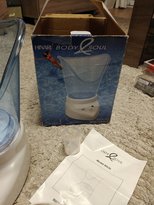 Body soul domowa sauna do twarzy inhalator