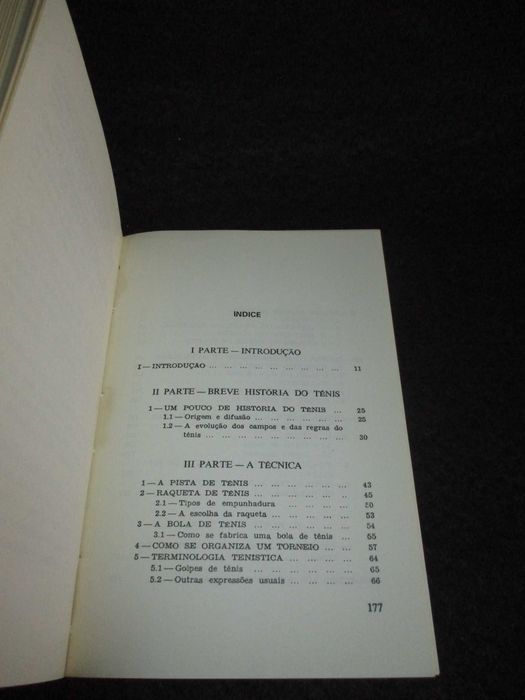 Livro abc do Ténis Fonseca Vaz