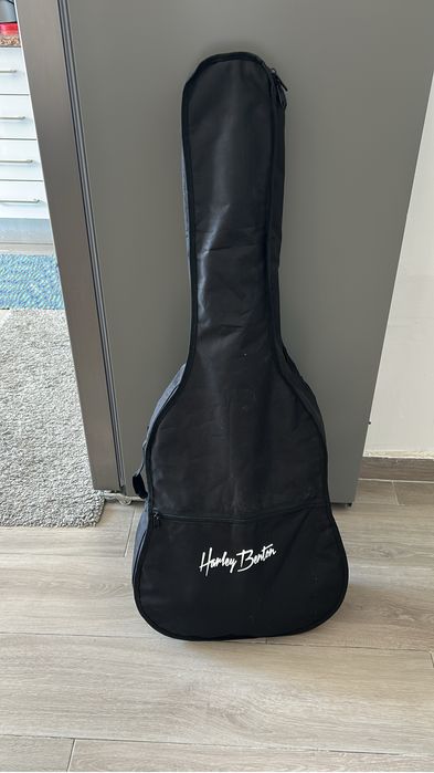 violão acústico com todos os acessorios