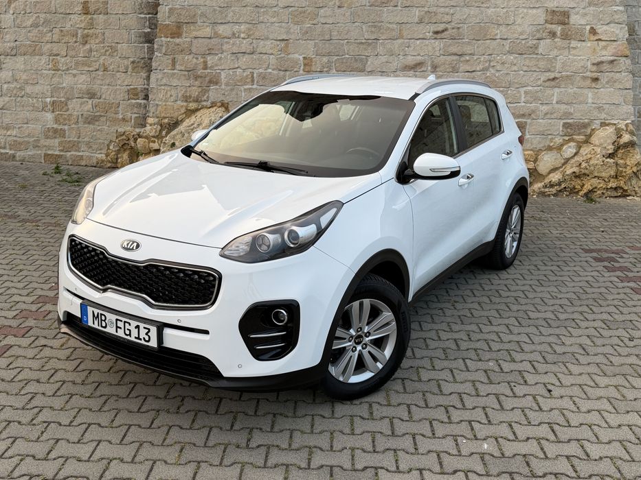 Kia Sportage IV klima alu niski przebieg benzyna bezwypadek super stan 5drzwi biała
